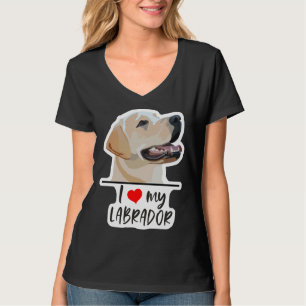 Camiseta Eu Amo Meu Labrador 35