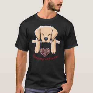 Camiseta Eu Amo Meu Labrador 62