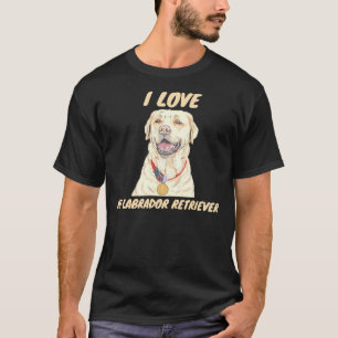 Camiseta Eu Amo Meu Labrador Retriever 214