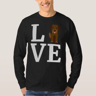 Camiseta Eu Amo Meu Labrador Retriever Labrador Retriever