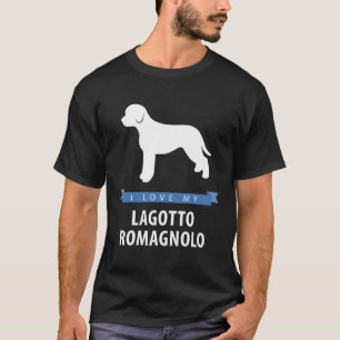 Camiseta Eu Amo Meu Lagotto Romagnolo