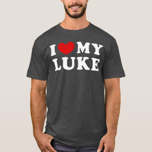 Camiseta Eu Amo Meu Luke Eu Amo Minha Família Luke