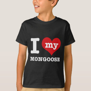 Camiseta Eu amo meu mangusto