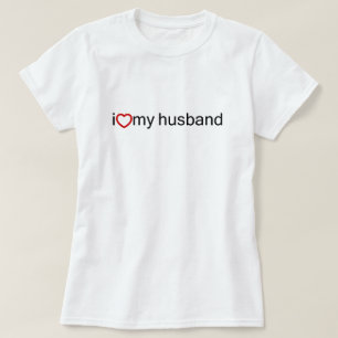 Camiseta eu amo meu marido