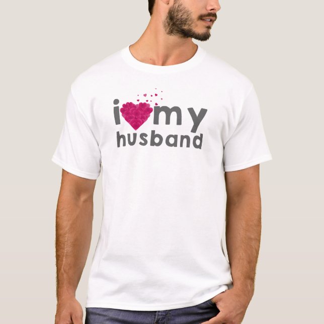 Camiseta Eu Amo Meu Marido (Frente)