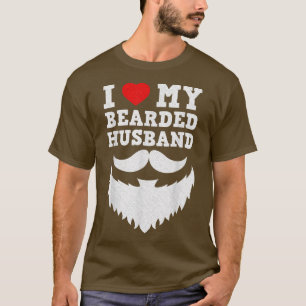 Camiseta Eu Amo Meu Marido De Mão Engraçado
