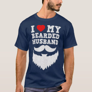 Camiseta Eu Amo Meu Marido De Mão Engraçado