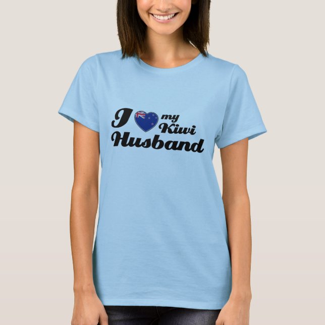 Camiseta Eu amo meu marido do quivi (Frente)