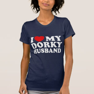 Camiseta Eu amo meu marido Dorky
