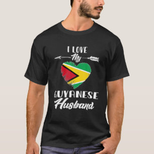 Camiseta Eu Amo Meu Marido Guianês Guiana