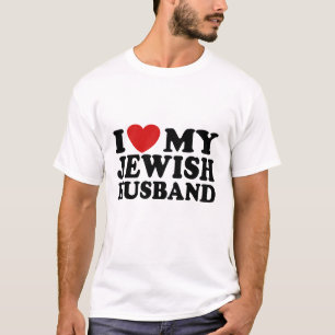 Camiseta Eu amo meu marido judaico