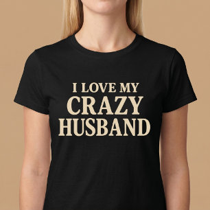 Camiseta Eu Amo Meu Marido Louco