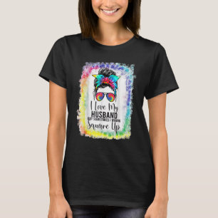 Camiseta Eu Amo Meu Marido Mas Às Vezes Eu Quero Esquadrar-