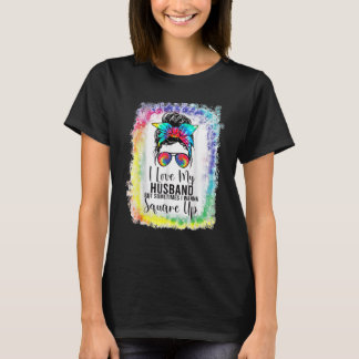 Camiseta Eu Amo Meu Marido Mas Às Vezes Eu Quero Esquadrar-