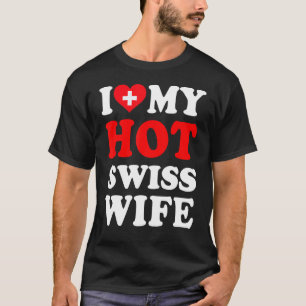 Camiseta Eu amo meu marido suíço quente