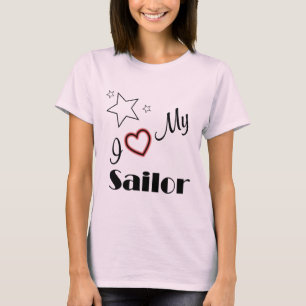Camiseta Eu amo meu marinheiro
