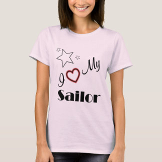 Camiseta Eu amo meu marinheiro