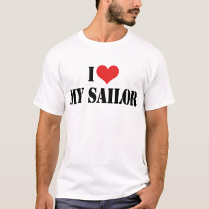 Camiseta Eu Amo Meu Marinheiro