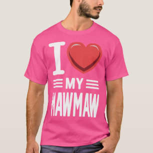 Camiseta Eu Amo Meu Mawmaw