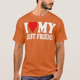 Camiseta eu amo meu melhor amigo