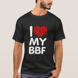 Camiseta Eu Amo Meu Melhor Amigo