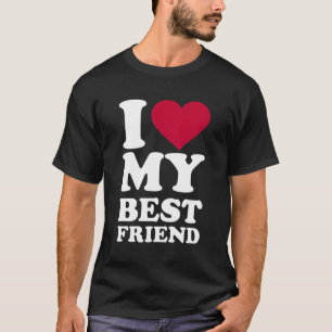 Camiseta Eu Amo Meu Melhor Amigo