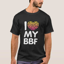 Camiseta Eu Amo Meu Melhor Amigo