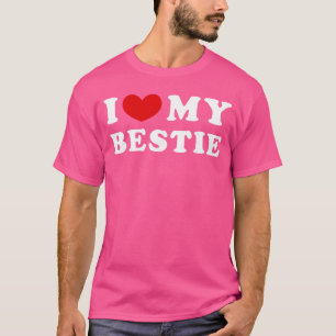 Camiseta Eu Amo Meu Melhor Amigo Eu Adoro Meu Melhor Amigo 