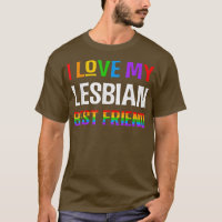 Eu Amo Meu Melhor Amigo Lésbico Rainbow LGBQT Gay