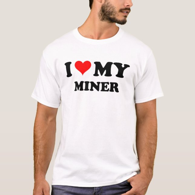 Camiseta Eu amo meu mineiro (Frente)