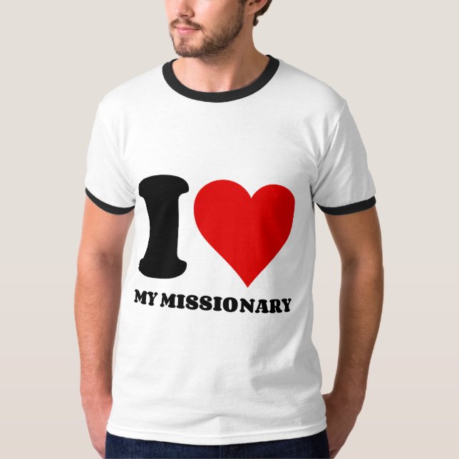 CAMISETA EU AMO MEU MISSIONÁRIO (Frente)