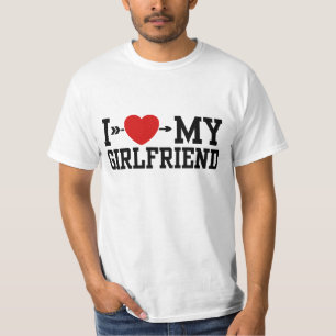 Camiseta Eu amo meu namorada