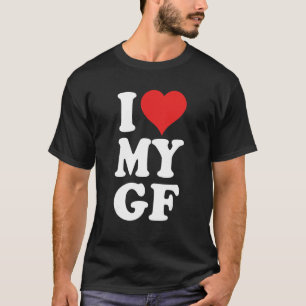 Camiseta Eu Amo Meu Namorada