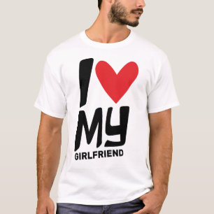 Camiseta Eu Amo Meu Namorada
