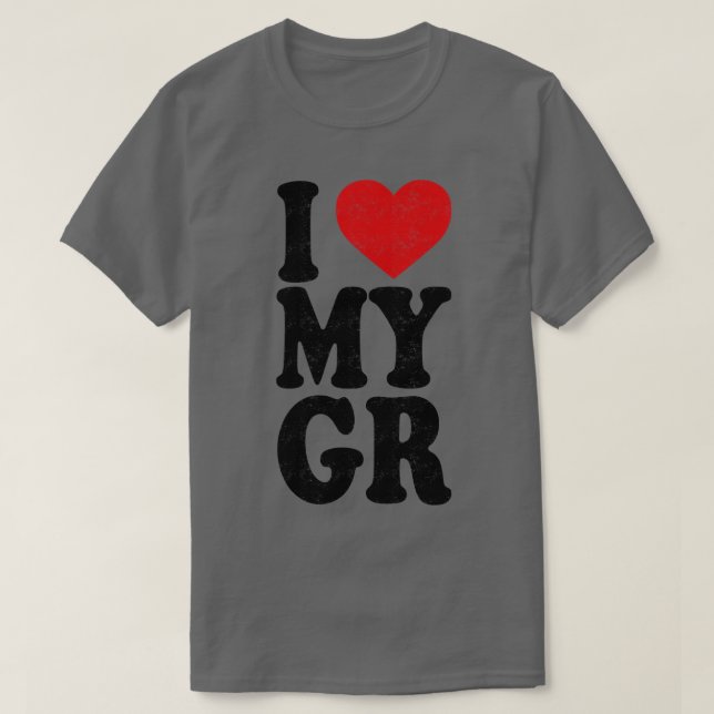 Camiseta Eu Amo Meu Namorada 8 (Frente do Design)