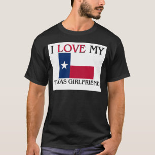 Camiseta Eu amo meu namorada de Texas