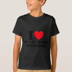 Camiseta Eu Amo Meu Namoradinho Gay Engraçado Y2k Dia dos N