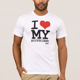 Camiseta eu amo meu namorado