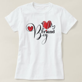 CAMISETA EU AMO MEU NAMORADO