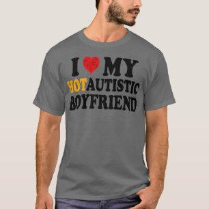 Camiseta eu amo meu namorado 1 hotautista