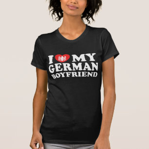 Camiseta Eu amo meu namorado alemão