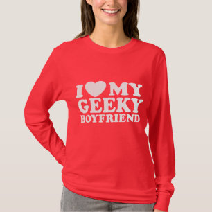 Camiseta Eu amo meu namorado Geeky
