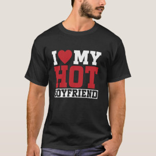 Camiseta Eu Amo Meu Namorado Gostoso Namorada Casal