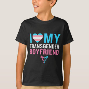Camiseta Eu Amo Meu Namorado Transgênero Orgulho Lgbt Valen