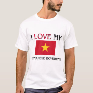 Camiseta Eu amo meu namorado vietnamiano