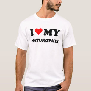 Camiseta Eu amo meu Naturopath