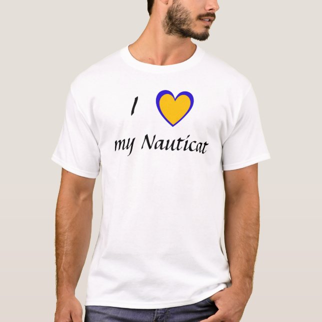 Camiseta Eu amo meu Nauticat (Frente)