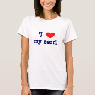 Camiseta Eu amo meu nerd!