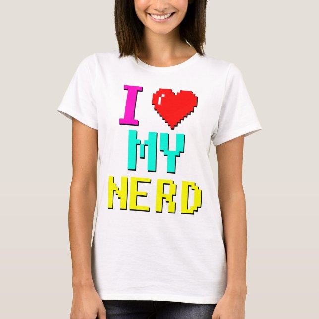 Camiseta eu amo meu nerd v3 (Frente)