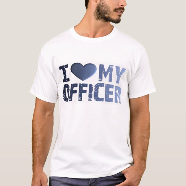 Camiseta Eu amo meu oficial (Frente)